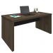 Kit Mesa Escritório 158cm Armário Arquivo E Gaveteiro Atria Executiva A02 Charuto Preto - Lyam Decor