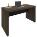Kit Mesa Para Escritório Office 135cm E 2 Gaveteiros Atria Executiva A02 Charuto Preto - Lyam Decor