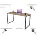 Kit Mesa Para Escritório com Estante Office Estilo Industrial Form C01 135 cm Carvalho - Lyam Decor