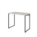 Kit Para Escritório Estante Areta 3 Prateleiras Mesa Industrial Aspen 90cm C01 Snow - Lyam Decor