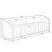 Kit Sofá 04 Lugares Para Sala 252 cm com 02 Poltronas Lazio M03 Couríssimo Whisky - Lyam Decor