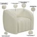 Kit Sofá 05 Lugares Para Sala 332 cm com 02 Poltronas Lazio M03 Bouclê Bege Claro - Lyam Decor