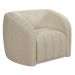 Kit Sofá 05 Lugares Para Sala de Estar 332 cm Com 02 Poltronas Lazio M03 Bouclê Bege - Lyam Decor