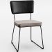 Mesa Capri 160cm Off White Nature E 6 Cadeiras Allana B05 Couríssimo Preto Linho Bege - Lyam Decor
