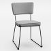 Mesa De Jantar Capri 160cm Off White Nature Com 6 Cadeiras Allana B05 Linho Cinza - Lyam Decor