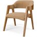 Mesa De Jantar Redonda Cora 120cm Off White M04 com 04 Cadeiras Living Suran Bouclê Mostarda - Lyam