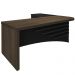 Mesa Escritório Home Office Diretor Em L Atria Executiva LE 200x180cm A02 Charuto Preto - Lyam Decor