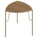 Mesa Lateral Para Sala de Estar Alta Pés Industrial Dourado Alef I03 Louro - Lyam Decor