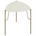 Mesa Lateral Para Sala de Estar Alta Pés Industrial Dourado Alef I03 Luna - Lyam Decor