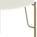Mesa Lateral Para Sala de Estar Baixa Pés Industrial Dourado Alef I03 Luna - Lyam Decor