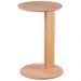 Mesa Lateral Para Sala de Estar Pés Madeira Bulat A03 Hanover Roble - Lyam Decor