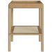 Mesa Lateral Para Sala de Estar Pés Madeira Moss A03 Hanover Roble - Lyam Decor