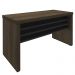 Mesa Para Escritório E Home Office Atria Executiva 135 Cm A02 Charuto Preto - Lyam Decor