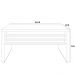 Mesa Para Escritório E Home Office Atria Executiva 158 Cm A02 Charuto Preto - Lyam Decor