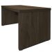 Mesa Para Escritório E Home Office Atria Executiva 158 Cm A02 Charuto Preto - Lyam Decor