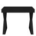 Mesa Para Escritório Escrivaninha Cavalete 01 Gaveta Veneza A02 Web Preto - Lyam Decor