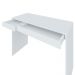 Mesa Para Escritório Escrivaninha Home Office College A02 Branco - Lyam Decor