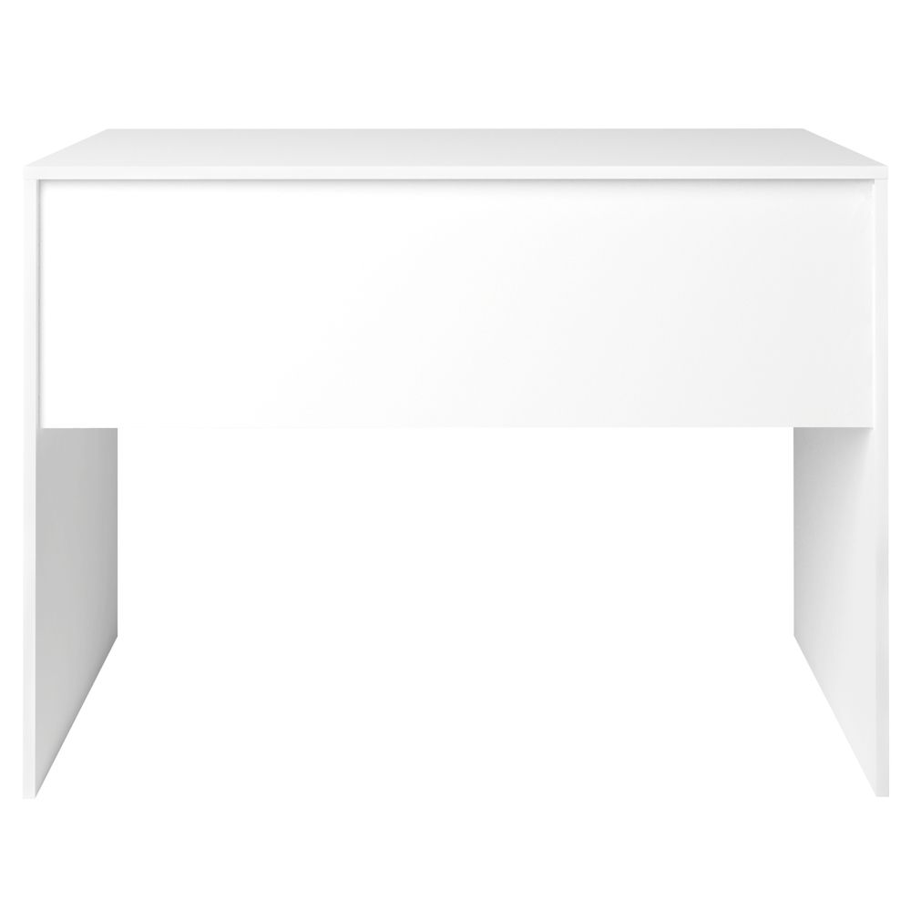 Mesa Para Escritório Escrivaninha Home Office College A02 Branco - Lyam Decor