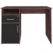 Mesa Para Escritório Escrivaninha Home Office Hall A02 Ipê Preto - Lyam Decor