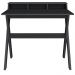 Mesa Para Escritório Escrivaninha Home Office Itália A02 Preto - Lyam Decor