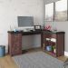 Mesa Para Escritório Escrivaninha Home Office Mali A02 Preto Ipê - Lyam Decor