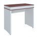Mesa Para Escritório Escrivaninha Home Office Mind A02 Ipê Branco - Lyam Decor