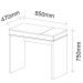 Mesa Para Escritório Escrivaninha Home Office Mind A02 Ipê Branco - Lyam Decor