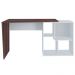 Mesa Para Escritório Escrivaninha Home Office Urban A02 Ipê Branco - Lyam Decor