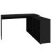 Mesa Para Escritório Extensível Escrivaninha Home Office Nero A02 Preto - Lyam Decor