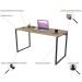Mesa Para Escritório Home Office Estilo Industrial Form C01 135 cm Carvalho - Lyam Decor