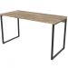 Mesa Para Escritório Home Office Estilo Industrial Form C01 135 cm Carvalho - Lyam Decor
