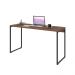 Mesa Para Escritório e Home Office Industrial Aspen 135 cm C01 Nogal - Lyam Decor