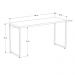 Mesa Para Escritório e Home Office Industrial Aspen 135 cm C01 Snow - Lyam Decor