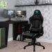 Mesa Para PC Gamer Dark BMG-03 com Cadeira Gamer EC3 ThunderX3 Preto - Lyam Decor
