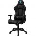 Mesa Para PC Gamer Dark BMG-03 com Cadeira Gamer EC3 ThunderX3 Preto - Lyam Decor