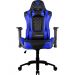 Mesa Para PC Gamer Dark BMG-03 com Cadeira Gamer TGC12 ThunderX3 Preto Azul - Lyam Decor