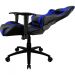Mesa Para PC Gamer Dark BMG-03 com Cadeira Gamer TGC12 ThunderX3 Preto Azul - Lyam Decor
