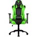 Mesa Para PC Gamer Dark BMG-03 com Cadeira Gamer TGC12 ThunderX3 Preto Verde - Lyam Decor