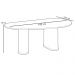 Mesa Para Sala de Jantar Ourense com 06 Cadeiras Sala de Jantar Dara L02 Couríssimo Fendi - Lyam Decor