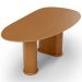 Mesa Para Sala de Jantar Ourense com 06 Cadeiras Sala de Jantar Dara L02 Linho Cinza Escuro - Lyam Decor