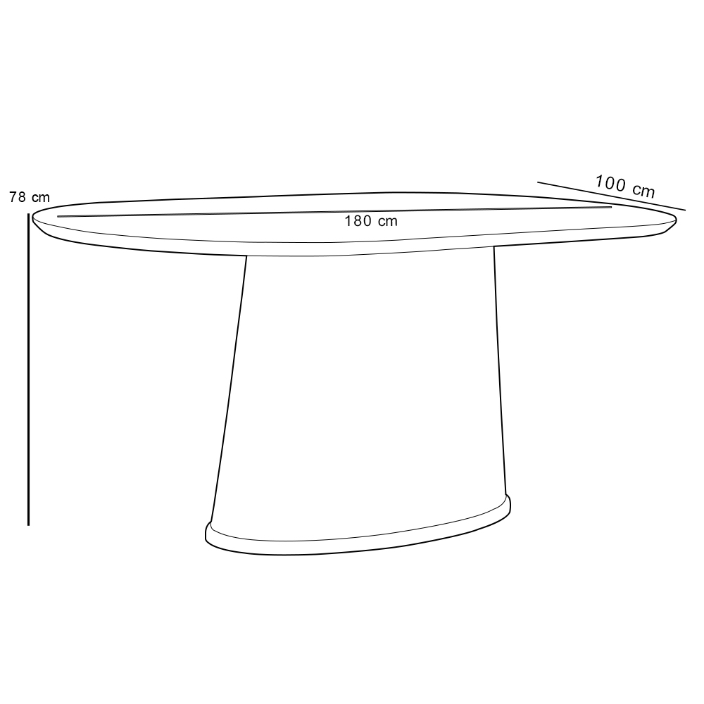 Mesa Para Sala de Jantar Valência com 06 Cadeiras Sala de Jantar Dara L02 Suede Bege - Lyam Decor