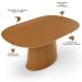 Mesa Para Sala de Jantar Valência com 06 Cadeiras Sala de Jantar Louise L02 Couríssimo Preto - Lyam Decor