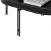 Mesa de Centro Decorativo Para Sala de Estar Industrial Nord L05 Preto - Lyam Decor