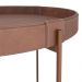 Mesa de Centro Decorativo Sala de Estar 60 cm Industrial Sintético Whisky P06 Aura - Lyam