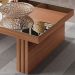 Mesa de Centro Para Sala De Estar Espelhada Lord B01 Nature Preto - Lyam Decor