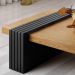 Mesa de Centro Para Sala De Estar Lord B01 Carvalho Intense Preto - Lyam Decor