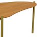 Mesa de Centro Para Sala de Estar Orgânica Industrial 70cm Hagar D03 Freijó - Lyam Decor