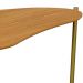 Mesa de Centro Para Sala de Estar Orgânica Industrial 90cm Hagar D03 Freijó - Lyam Decor