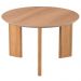 Mesa de Centro Para Sala de Estar Pés Madeira Alta Bulat A03 Hanover Roble - Lyam Decor