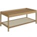 Mesa de Centro Para Sala de Estar Pés Madeira Moss A03 Hanover Roble - Lyam Decor